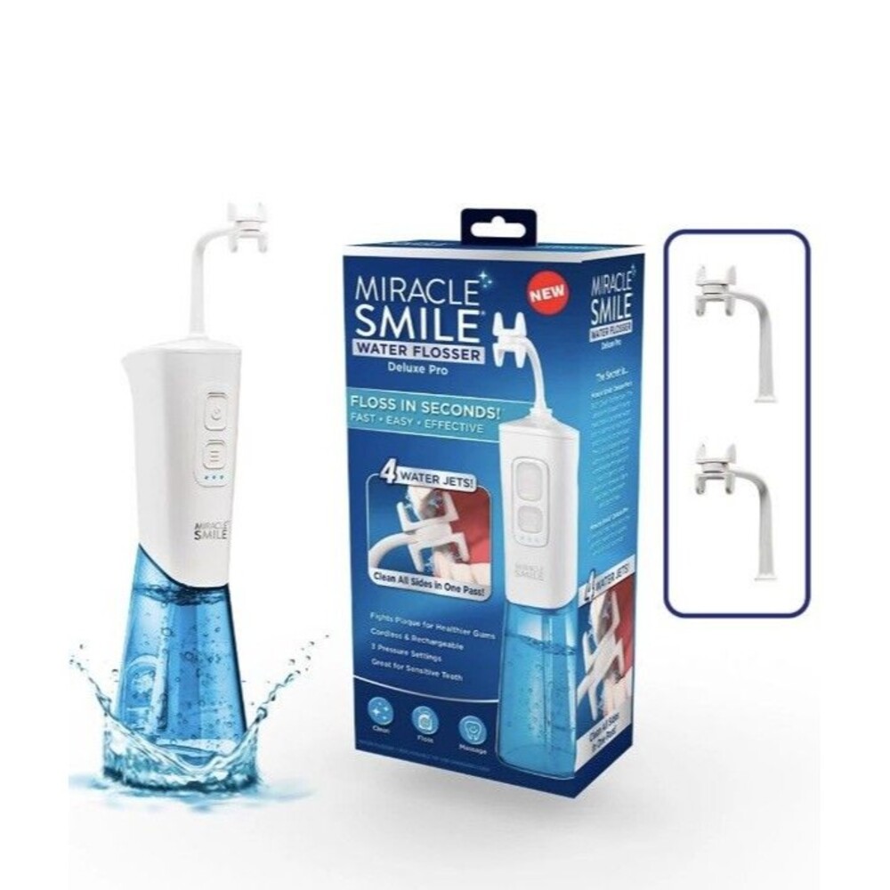 NEW in Sealed Box Ontel Miracle Smile Water Flosser for Teeth&Gum Oral Care